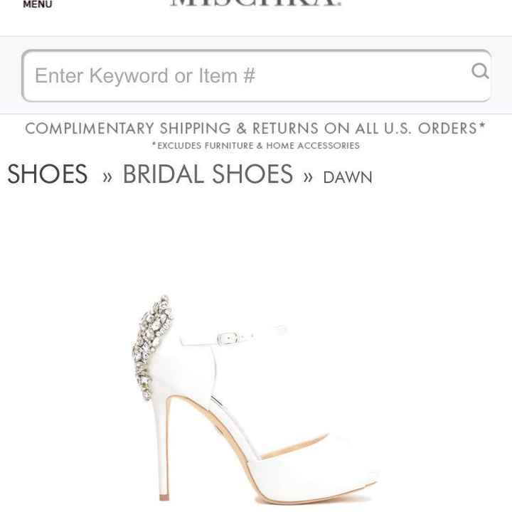 Badgely Mischka shoes - 1