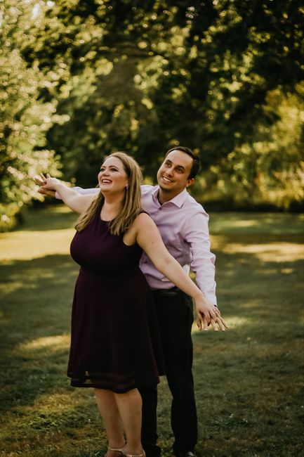 Show off your weird engagement pic - 1