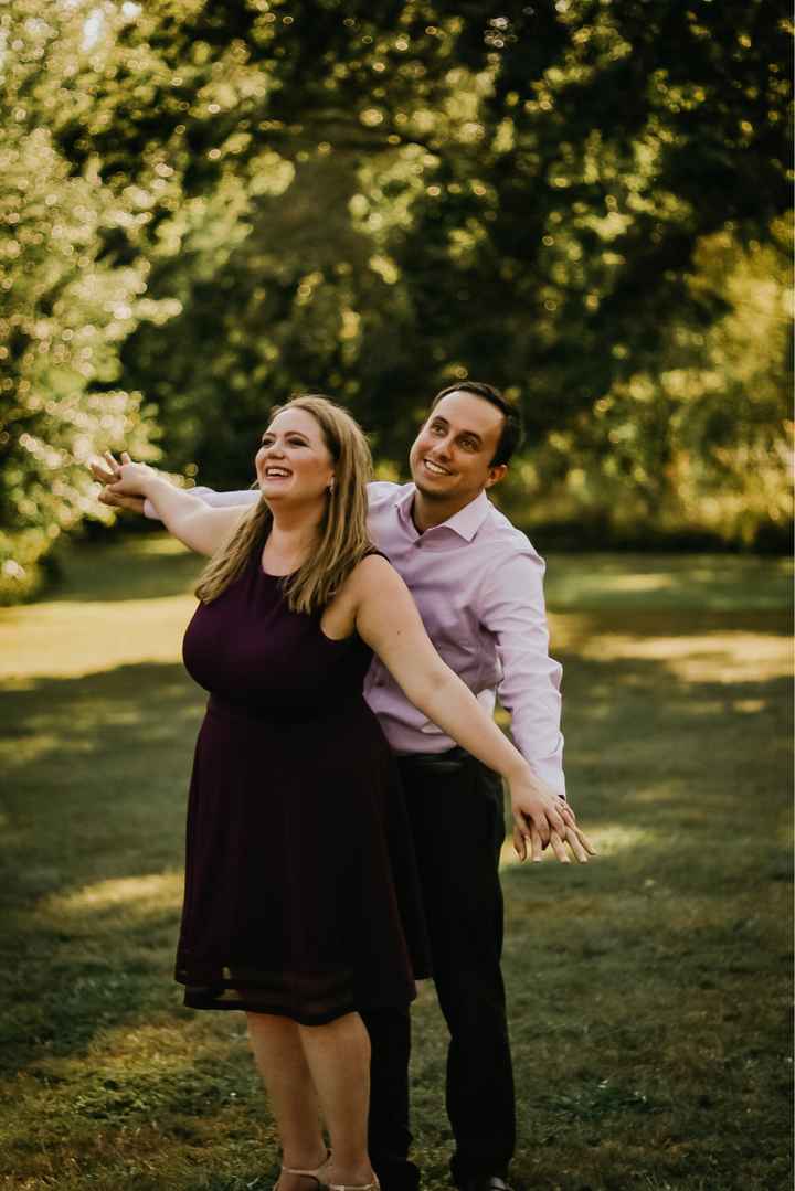 Show off your weird engagement pic - 1