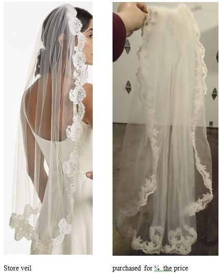 Freakin expensive veils