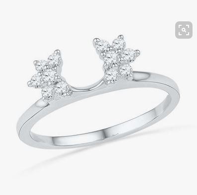 Will you please show me your wedding band if you have a solitaire?