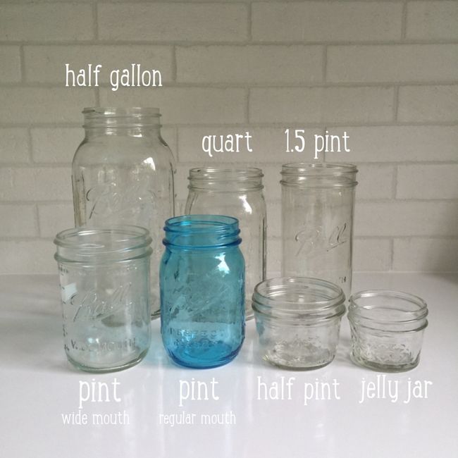 Mason jars - 1