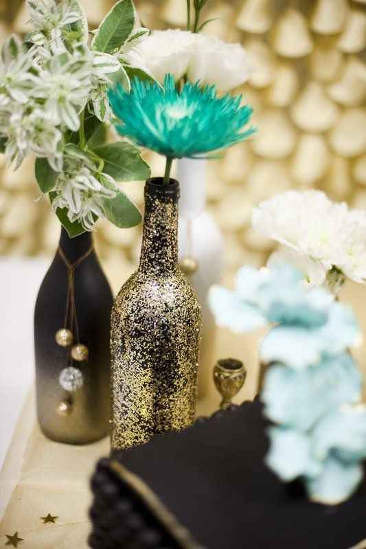 Wine bottles for DIY centerpieces?