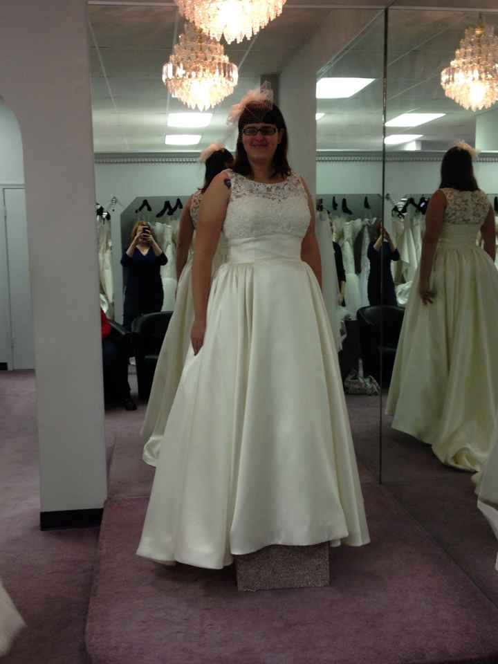 Made a dress appointment at David's
