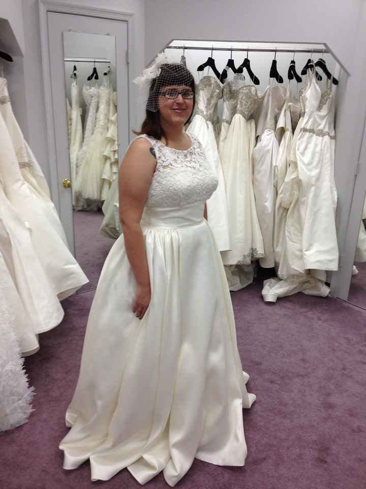Made a dress appointment at David's