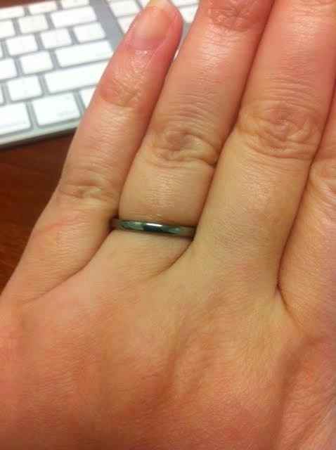 My new wedding band (pics)