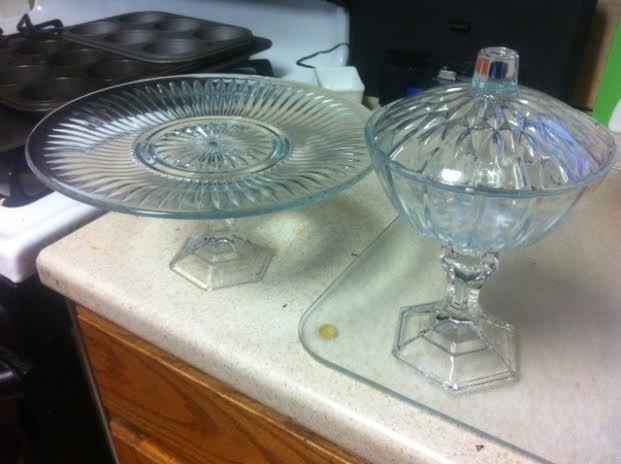 My DIY Pie Stand and Candy Dish!