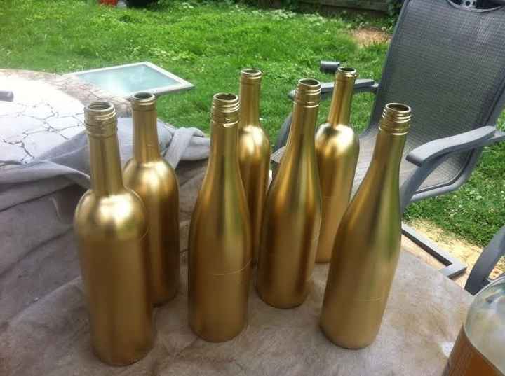 DIY Gold spray paint is my new favorite thing