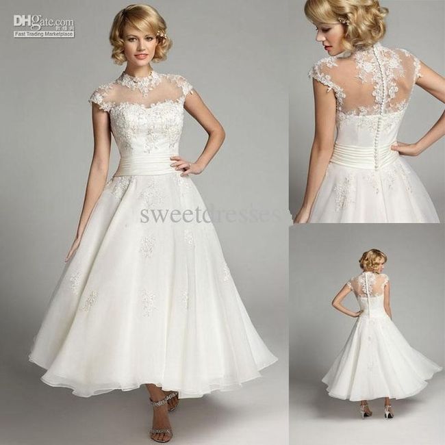 Matching venues and dresses!