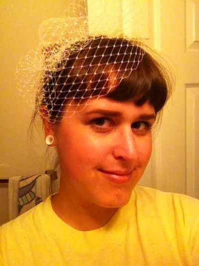 I made 2 veils and I don't like either one of them!!