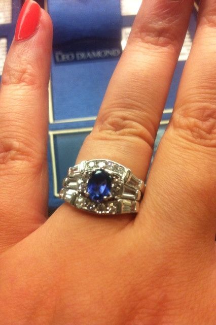 My wedding band came in!  Show me yours!