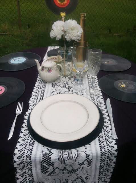 Mock centerpieces & sweetheart table PICS!!!