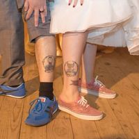Is anyone NOT wearing heels?