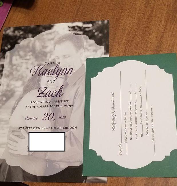 Invitation (Back)