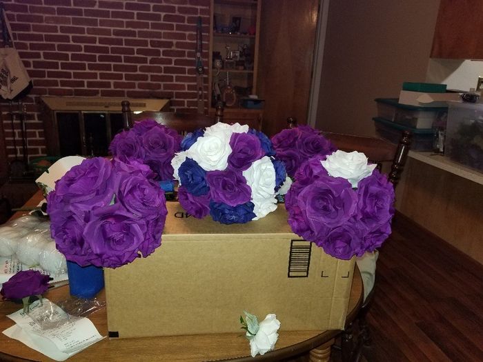 i finished my bouquets!!! - 2