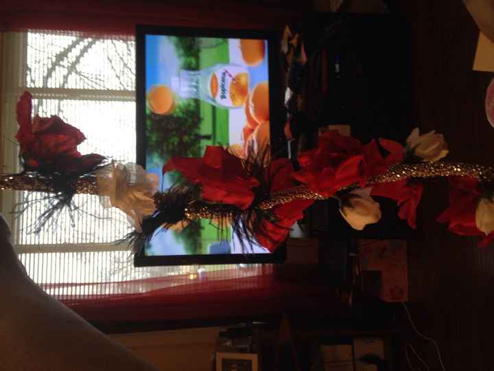 More DIY projects Card box and cascading corsage.
