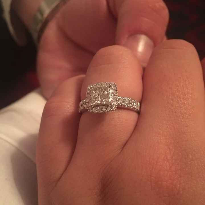 Lets see those beautiful engagement rings