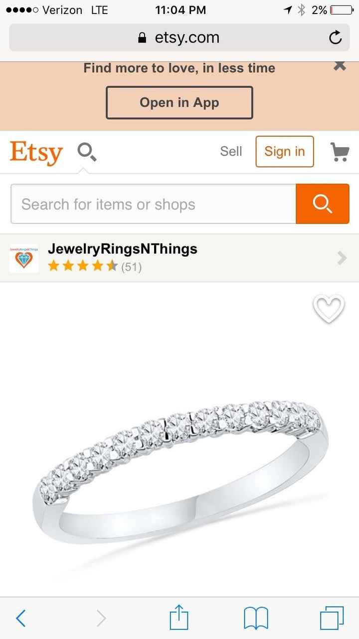 Wedding band dilemma