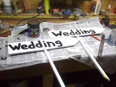 Gave the hubby a project! *pics*