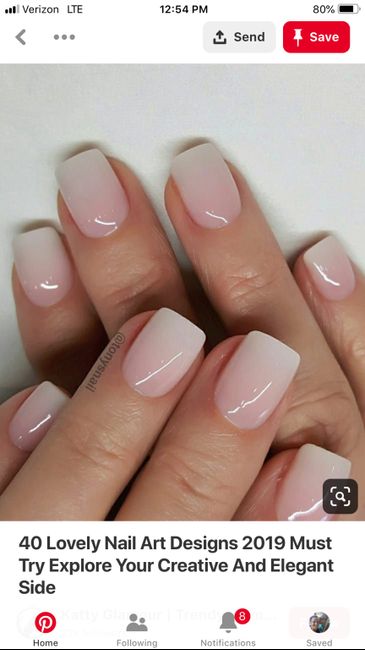 Let me see your wedding nails! 1