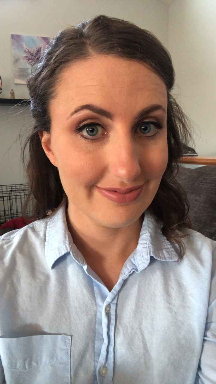 Hair and makeup trial done! - 3