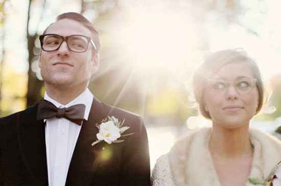 Brides with glasses...
