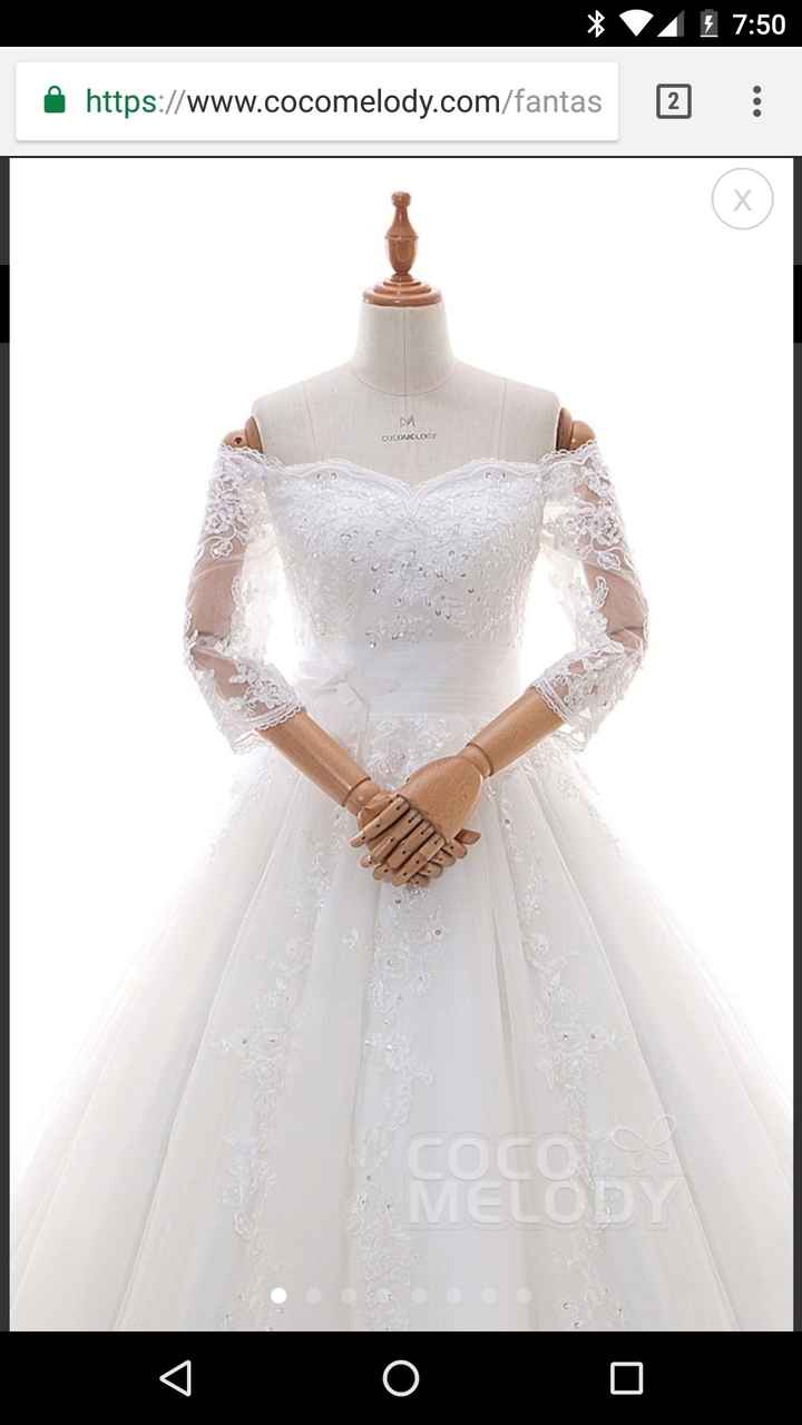 Has any used cocomelody for their wedding dress