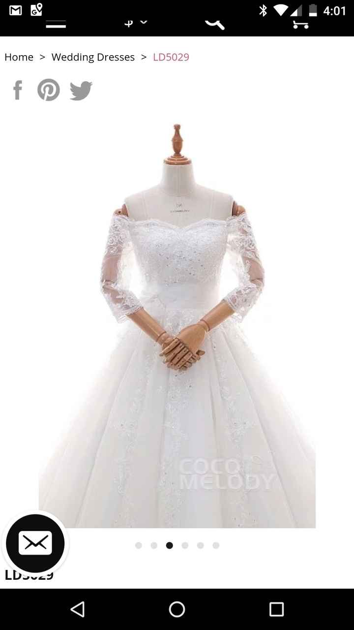 Has any used cocomelody for their wedding dress