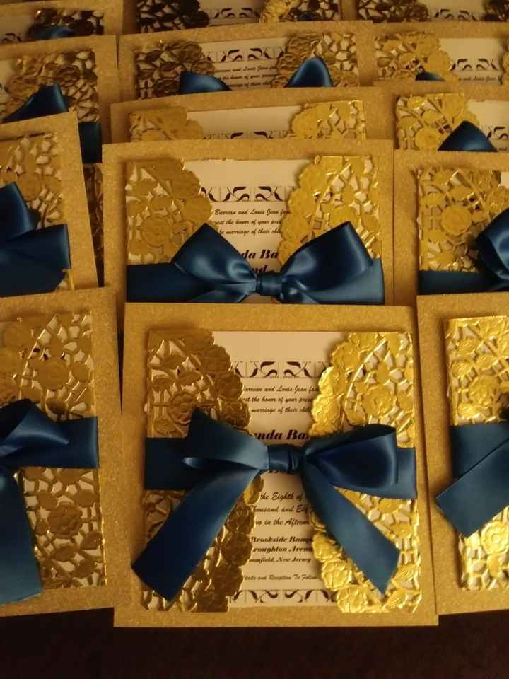 Let's see your invitations!  Any special details? - 1