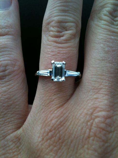 Let's see those rings ladies
