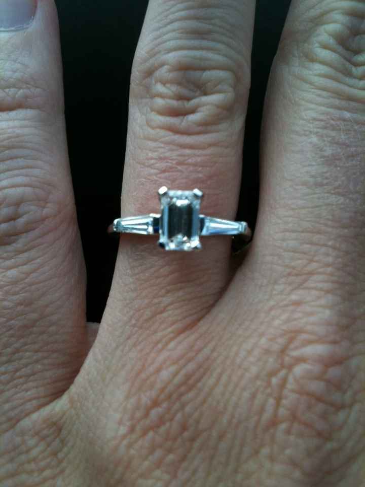 Let's see those rings ladies