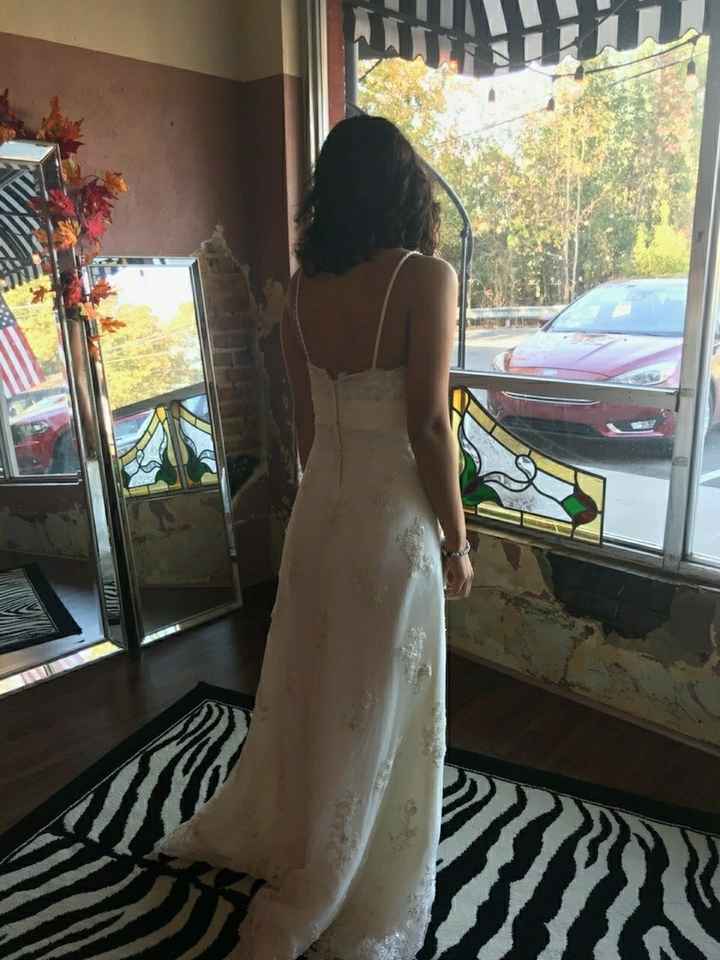 I said yes to the dress!