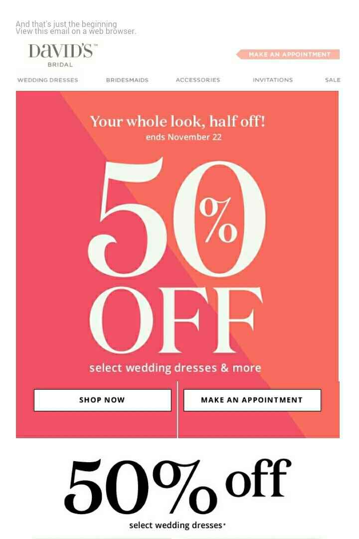 Black Friday/Cyber Monday Wedding Steals?