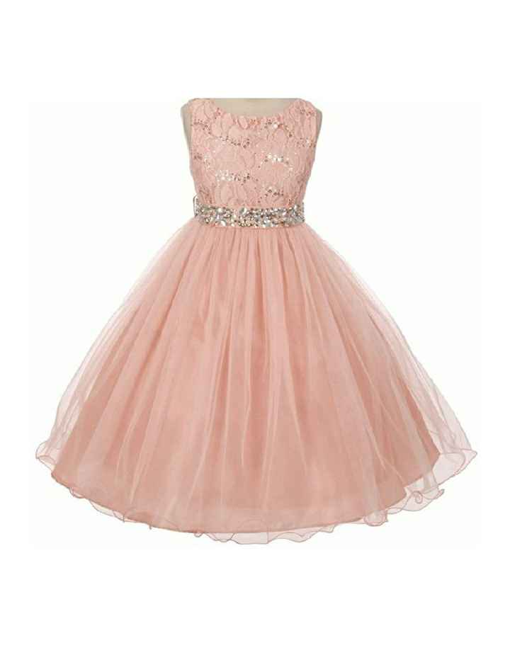 Colorful flower girl dresses