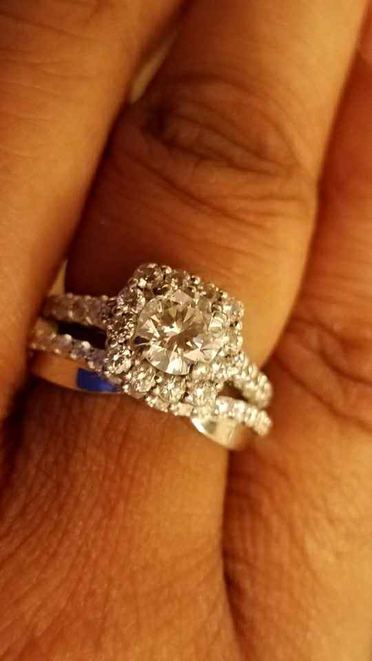 New engagement ring- show me your rings!