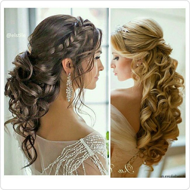 Let me see your wedding day hair!