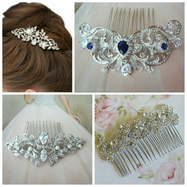 Let's talk wedding hair combs!