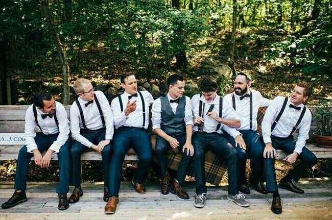 Are these groomsmen too casual?
