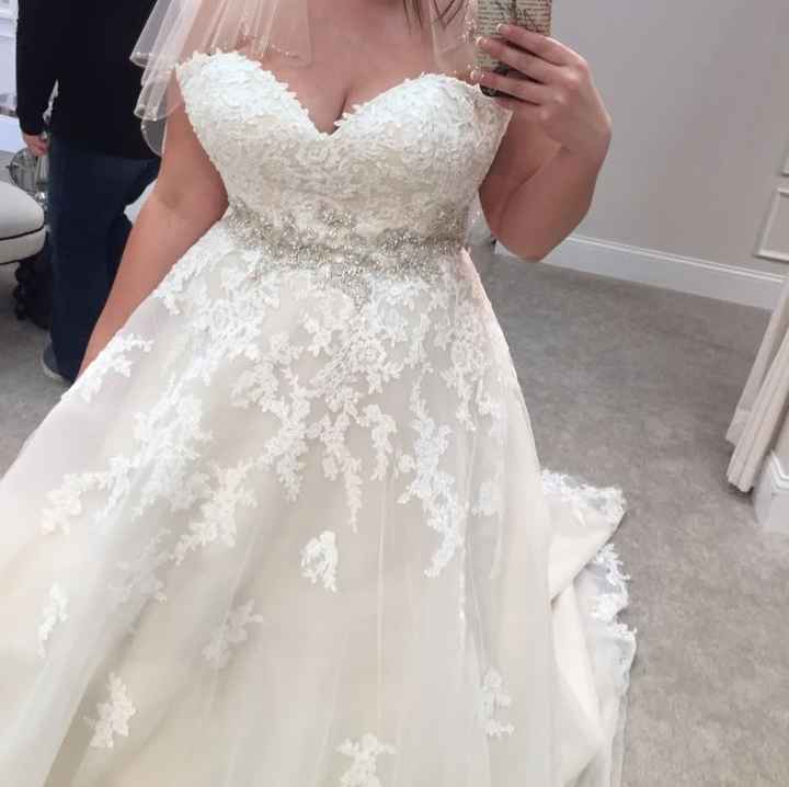 Not quite dress regret yet ...
