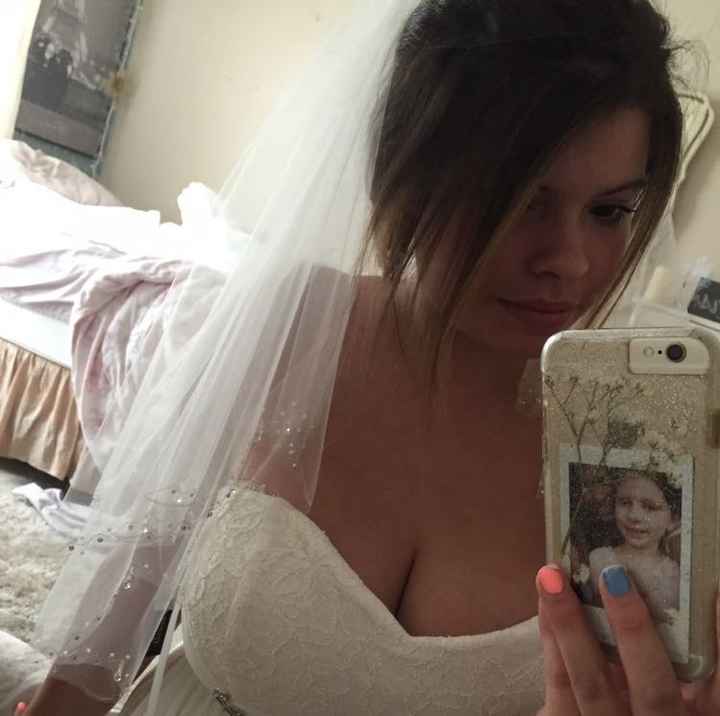 Got my veil!