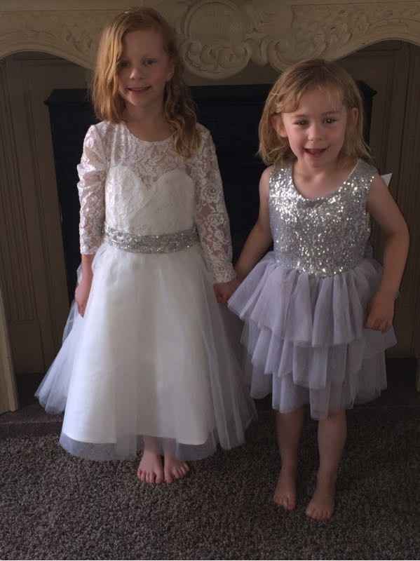 Flower girl dresses are in! & BEAUTIFUL