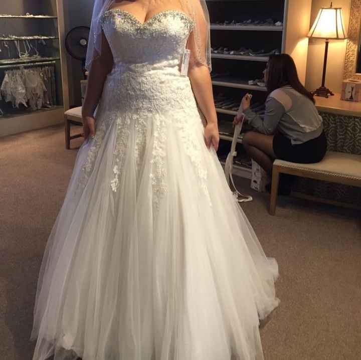 My dress is in...now I want to see yours!