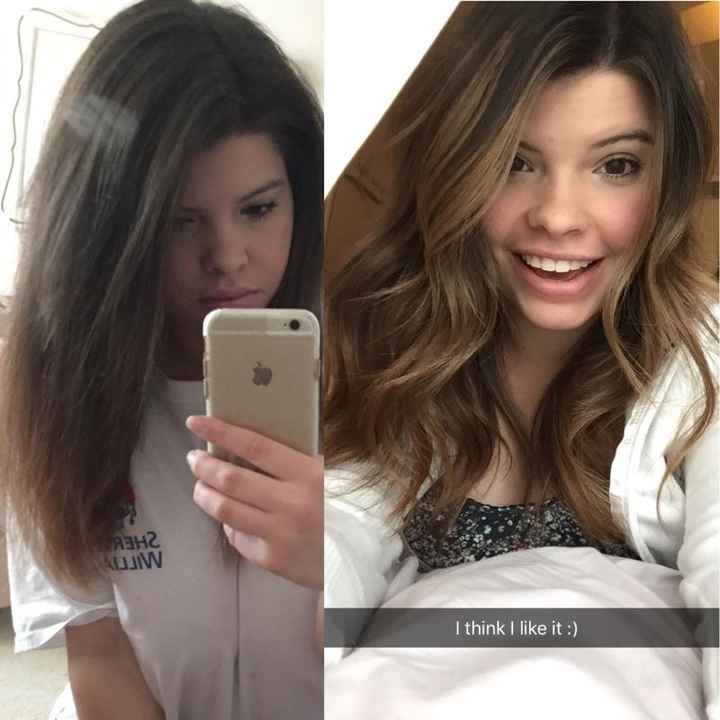 Changed my hair!!