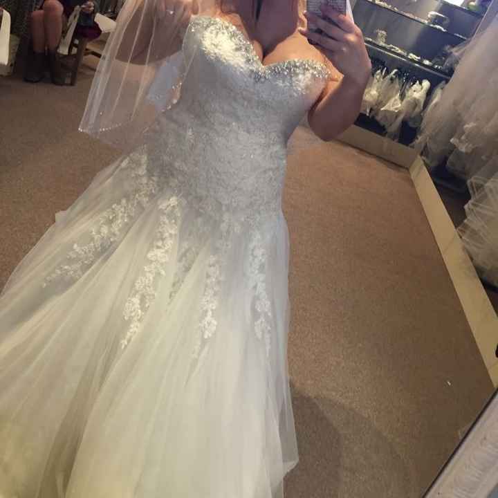 Not quite dress regret yet ...