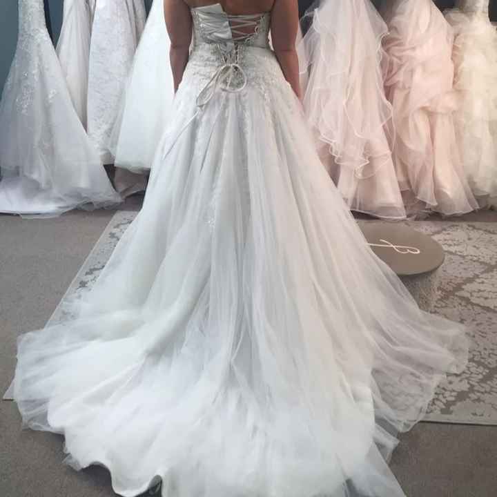 Not quite dress regret yet ...