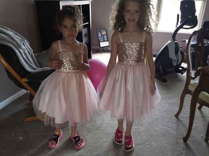 Flower girl dresses are in! & BEAUTIFUL
