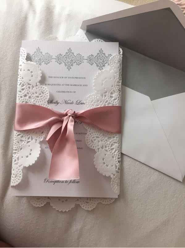 Finishing up on the Invites!