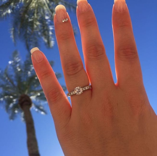 Engagement ring/wedding ring
