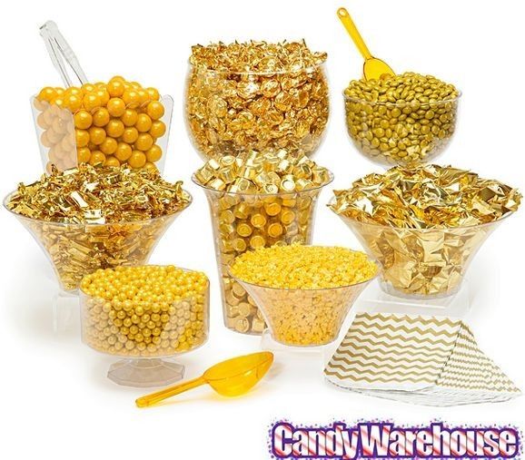 Candy Table Ideas (Gold)