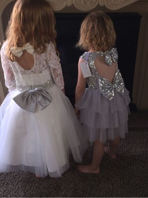 Flower girl dresses are in! & BEAUTIFUL
